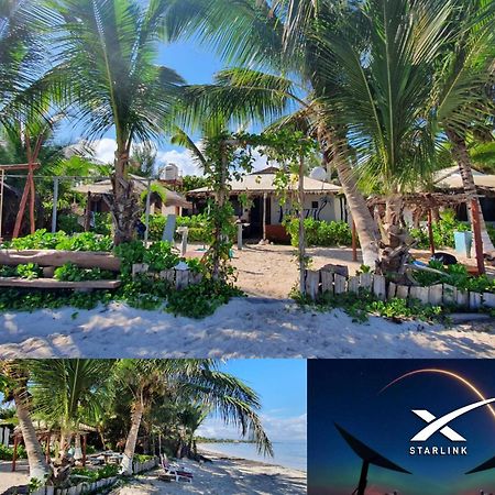 Lunazul Eco-Cabana Frente Al Mar Mahahual Luaran gambar