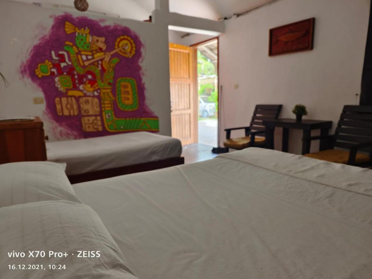 Lunazul Eco-Cabana Frente Al Mar Mahahual Luaran gambar