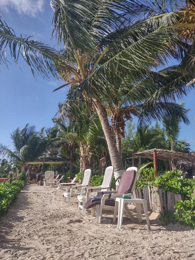 Lunazul Eco-Cabana Frente Al Mar Mahahual Luaran gambar