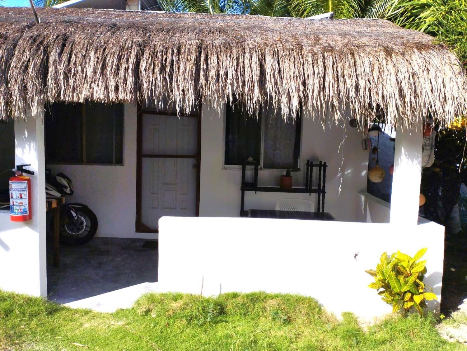 Lunazul Eco-Cabana Frente Al Mar Mahahual Luaran gambar