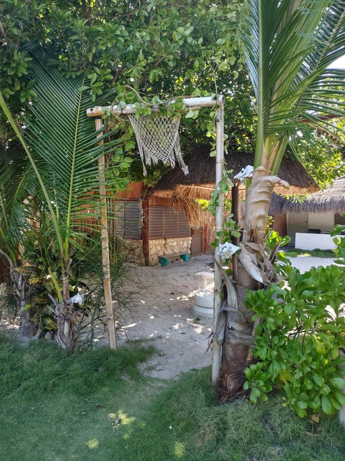Lunazul Eco-Cabana Frente Al Mar Mahahual Luaran gambar